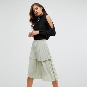 Pleated Y.a.s skirt